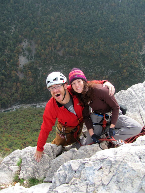 At the top of the gorge. (Category:  Travel)