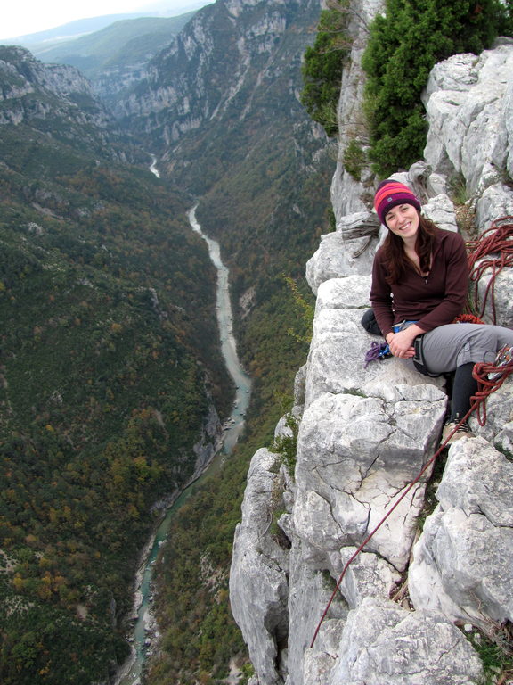 Jess at the top. (Category:  Travel)