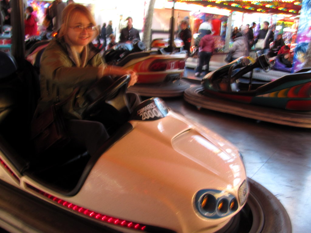 Bumper cars! (Category:  Travel)