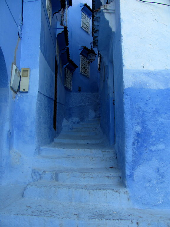 Chefchaouen is all bluewashed (Category:  Travel)