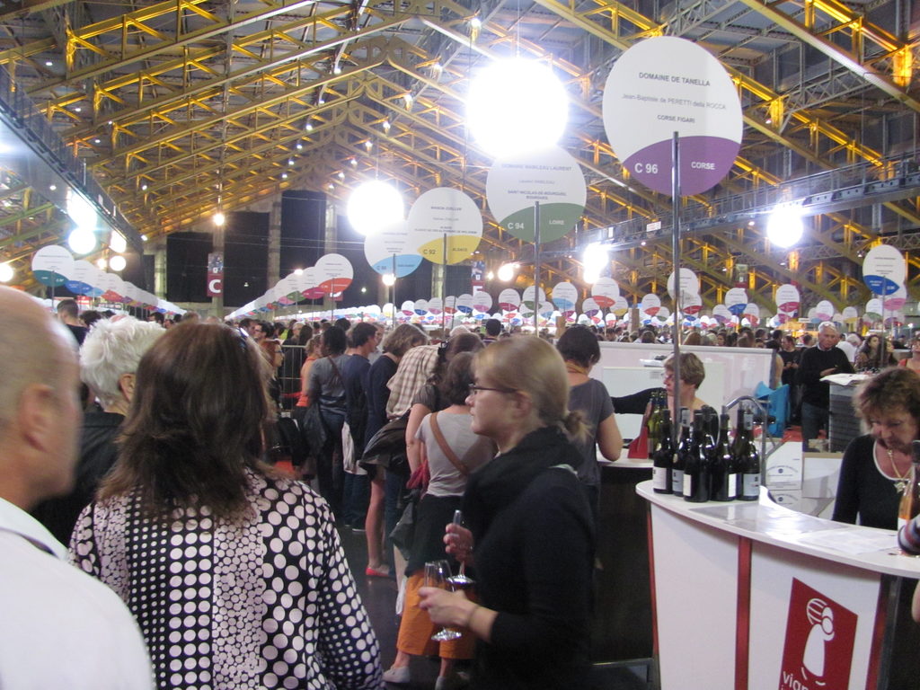 Huge wine tasting. (Category:  Travel)