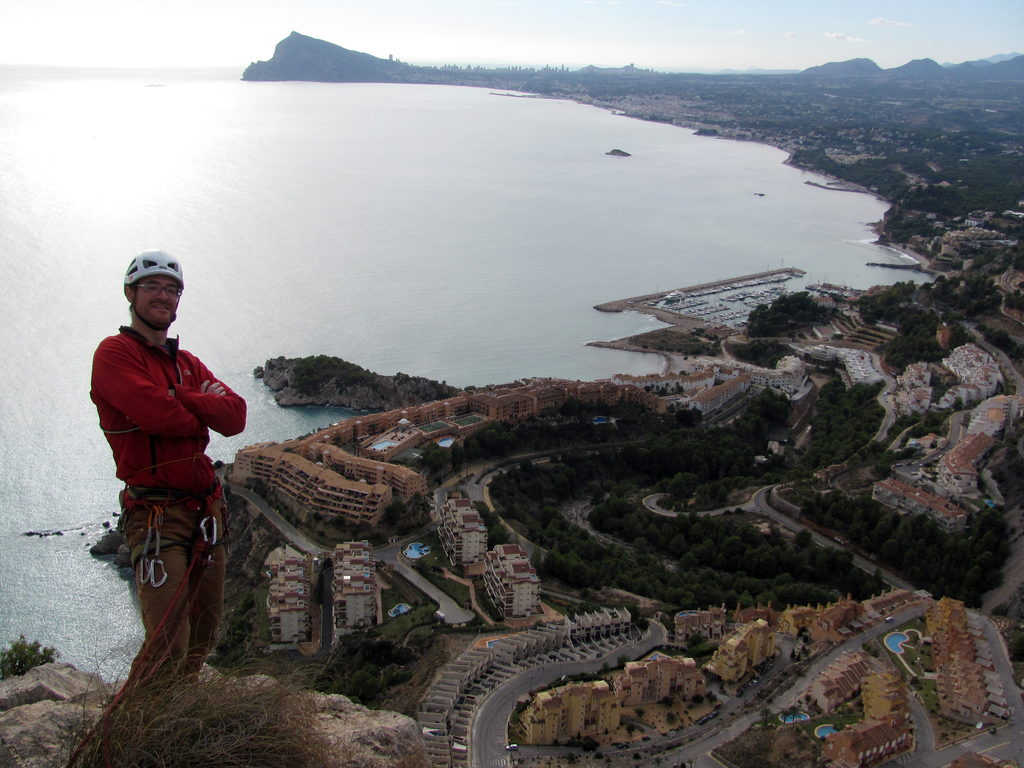 Me at the top of Espolon Limaban. (Category:  Travel)