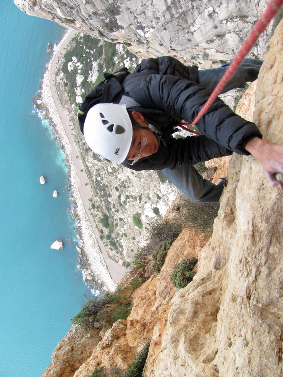 Chris on Penon de Ifach (Category:  Travel)