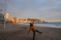 Beach in Benidorm (Category:  Travel)