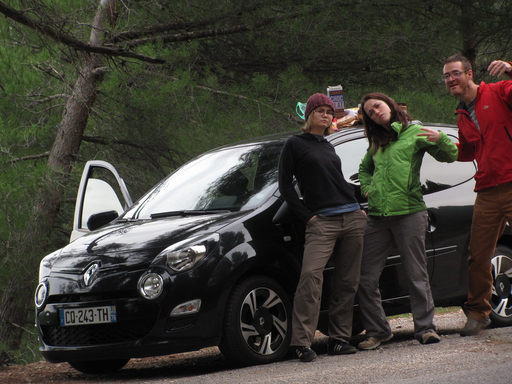 Also, isn't our Renault Twingo the cutest little car?!?! (Category:  Travel)