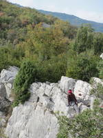 At the top of the gorge. (Category:  Travel)