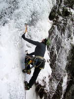 That looks really steep! (Category:  Ice Climbing)