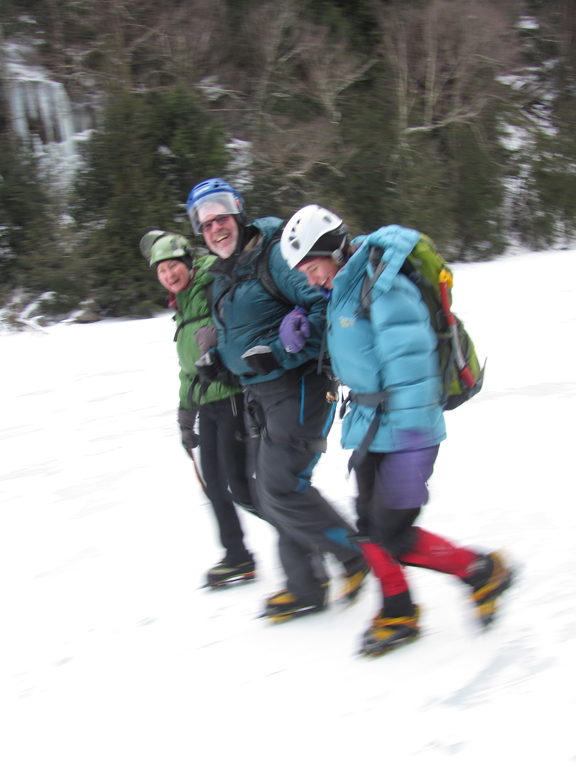 ...and he gives us pie :) (Category:  Ice Climbing)