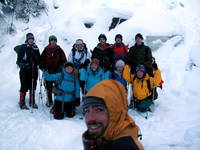 The whole class. (Category:  Ice Climbing)