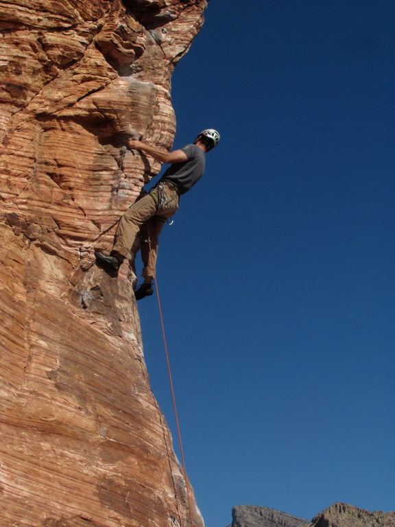 Photo Shoot on Caustic (Category:  Rock Climbing)