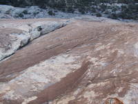 Tammy on Dream of Wild Turkeys (Category:  Rock Climbing)