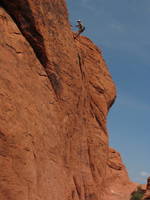 Sammy at Cow Lick (Category:  Rock Climbing)