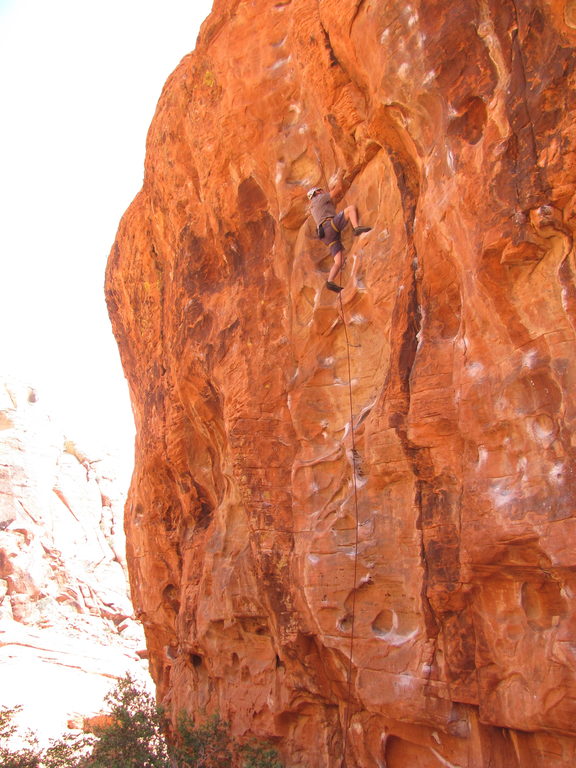 Me on Under The Boardwalk (Category:  Rock Climbing)