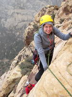 Jamie and Josh on Solar Slab. (Category:  Rock Climbing)