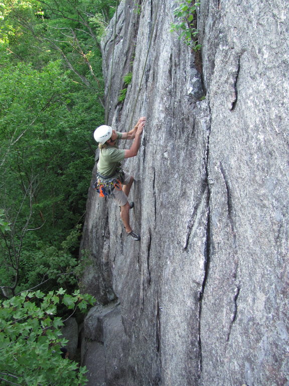 Adam on Rocinha (Category:  Rock Climbing)