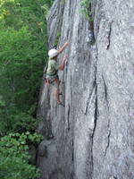 Adam on Rocinha (Category:  Rock Climbing)