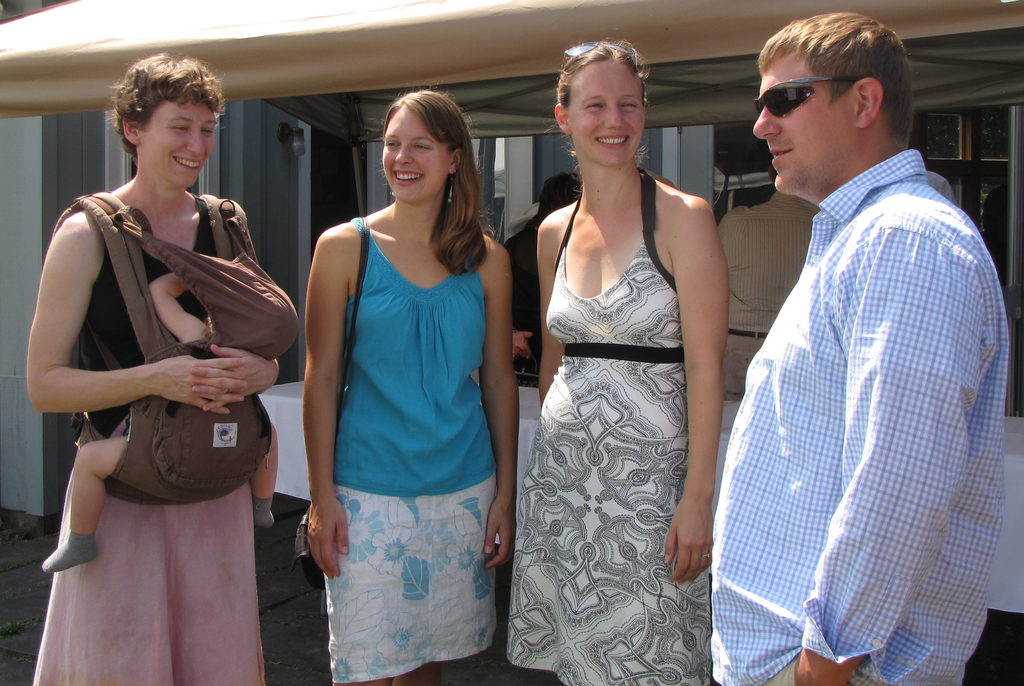 Anna, Jenn, Sarah, and Willie. (Category:  Party)