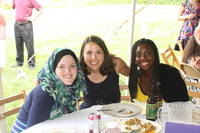 The Ladies of Balch Hall published a reunion edition! Where they are now: one has become more Floridian, one more Muslim, one more cosmopolitan, one more married. (Category:  Party)