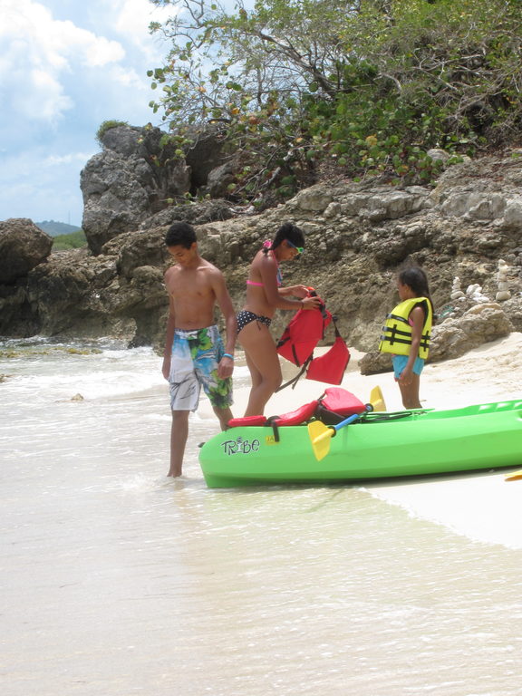 Getting ready to swim (Category:  Family)