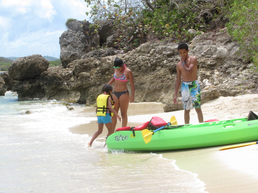 Getting ready to swim (Category:  Family)