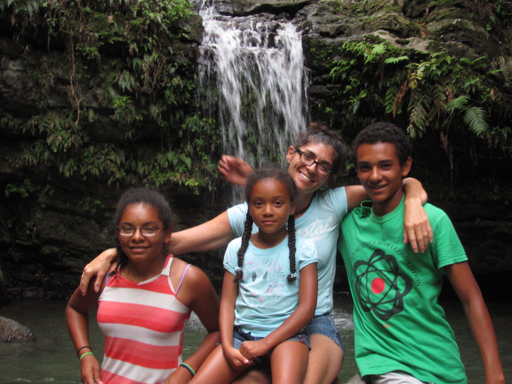 Sophia, Johari, Rachel and Nassor (Category:  Family)