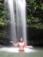 Photo shoot at the waterfall (Category:  Family)