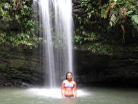 Photo shoot at the waterfall (Category:  Family)