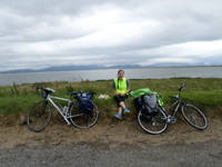 It didn't really rain, but it sprinkled on and off all day. Which was fine, and made us appreciate the sunshine. During one of the drier parts of the afternoon, we stopped for lunch in Inch (Category:  Travel)