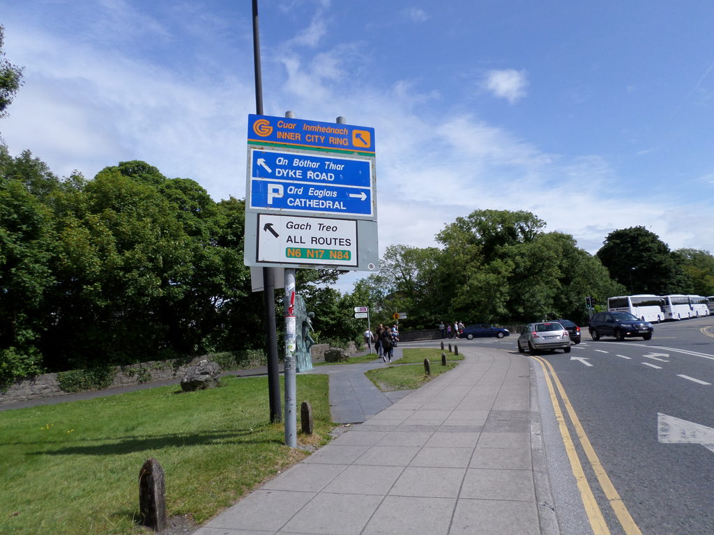 A thing to know about Ireland is that there are a lot of dykes. For example, here we have Dyke Road in Galway (Category:  Travel)