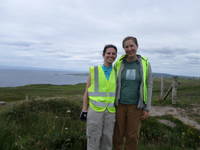 At about this point on the trail, almost at the end, we were passed by a tour group (Category:  Travel)