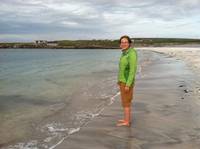 On the way back we stopped at a really beautiful beach. If we hadn't been so hungry we probably would have swum despite leaving our bathing suits at the hostel (Category:  Travel)