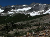 First view of Forbidden Peak (Category:  Rock Climbing)