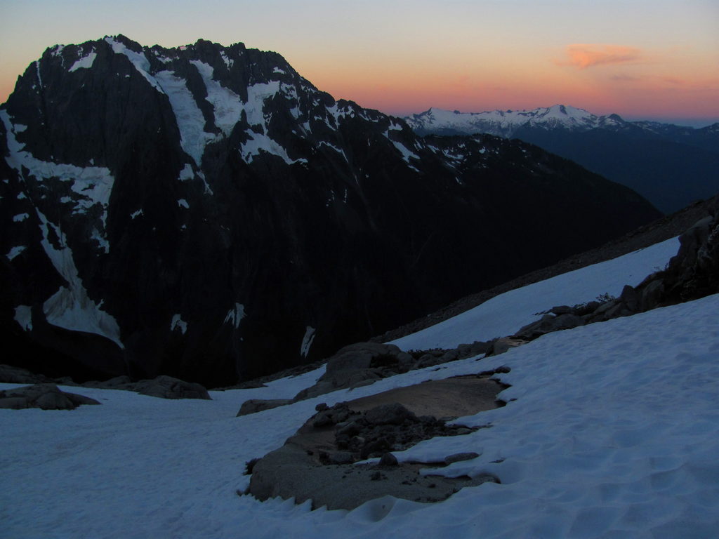 Sun just starting to rise (Category:  Rock Climbing)