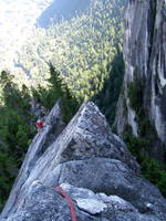 On the Agrophobes of Angel's Crest. (Category:  Rock Climbing)