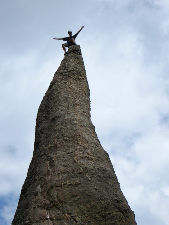 Me atop Tricouni (Category:  Rock Climbing)