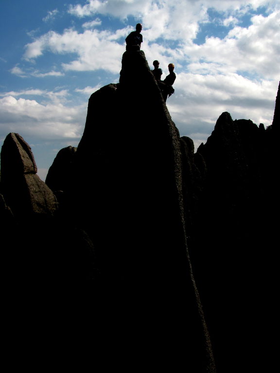 Another party atop Tricouni (Category:  Rock Climbing)