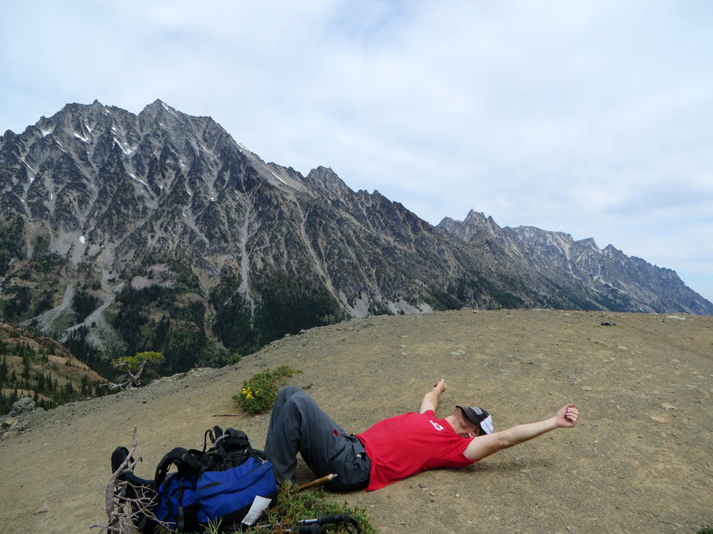 Just five miles of downhill hiking remaining! (Category:  Rock Climbing)