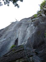 Victory! Made it to the top of Godzilla! (Category:  Rock Climbing)