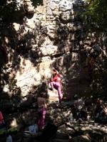 And we are off! (Category:  Rock Climbing)