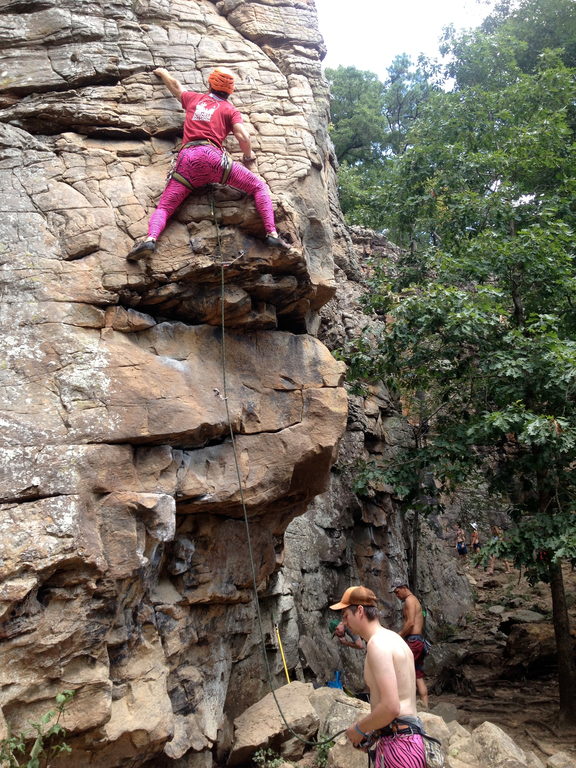 Do these tights make my butt look AWESOME?!?!?! (Category:  Rock Climbing)