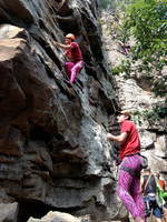 Free Solo Rappellers! (Category:  Rock Climbing)