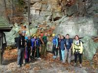 Luke, Mary Kate, Kayla, Oscar, me, Maddie, Will, Maddy, Andy, Rebecca (Category:  Rock Climbing)