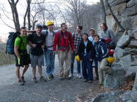 Ben, Andy, Mitch, me, John, Grace, Josh, Sasha, Emily (Category:  Rock Climbing)