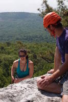 Emma and me (Category:  Rock Climbing)