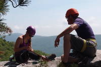Fiona and me (Category:  Rock Climbing)