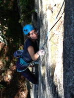 Alicia on Naked Truth (Category:  Rock Climbing)