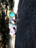 Alicia on Naked Truth (Category:  Rock Climbing)