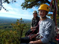 Emily and Meghan (Category:  Rock Climbing)