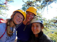 Meghan, Mischa and Emily (Category:  Rock Climbing)
