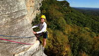 Zoe on Gelsa (Category:  Rock Climbing)